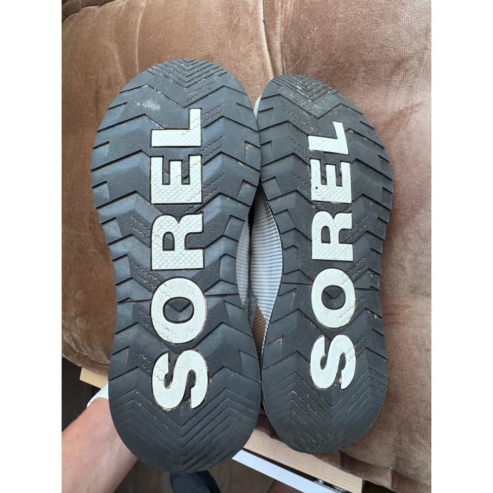 Sorel Out N About III Classic Waterproof Duck Boots Grey Brown Women Size 5